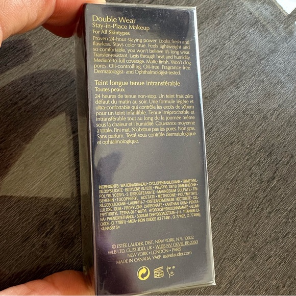 Estée Lauder stay in place foundation full coverage!Double wear makeup Henna 4W3 - Picture 5 of 6